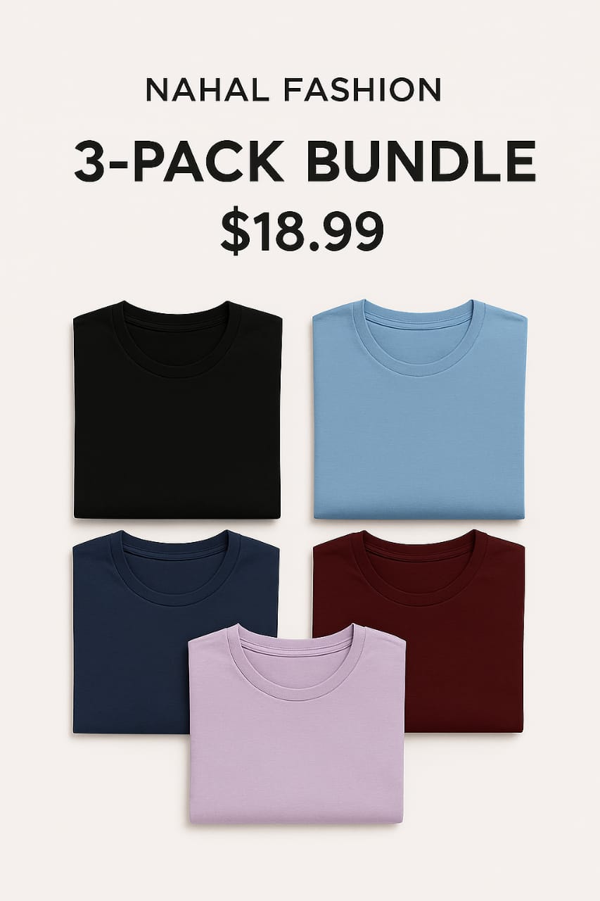 Basic T-Shirts - Pack of 3