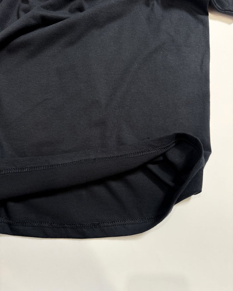 Premium Black T-Shirt for Men – Soft Cotton Round Neck NAHAL FASHION 